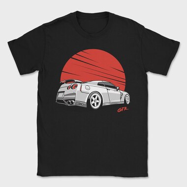 Gt R Red Sun, Tricou Barbati (Unisex)