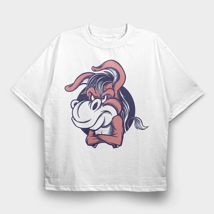 Donkey, Tricou Oversize Barbati (Unisex)