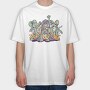 Rat Gang, Tricou Oversize Barbati (Unisex)