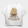 Dont Be a Potato, Tricou Oversize Barbati (Unisex)