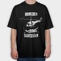 Helicopter Office, Tricou Oversize Barbati (Unisex)