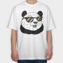 Sun Glasses Panda, Tricou Oversize Barbati (Unisex)