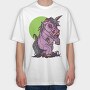 Zombie Unicorn Toy, Tricou Oversize Barbati (Unisex)