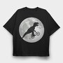 Trex Flying, Tricou Oversize Barbati (Unisex)
