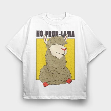 No Problama, Tricou Oversize Barbati (Unisex)