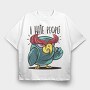 Owl, Tricou Oversize Barbati (Unisex)