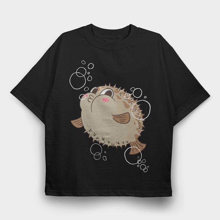 Blowfish, Tricou Oversize Barbati (Unisex)