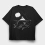 Gigant Fish, Tricou Oversize Barbati (Unisex)