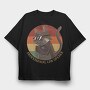 Cool Cat, Tricou Oversize Barbati (Unisex)