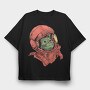 Cat Astronaut, Tricou Oversize Barbati (Unisex)