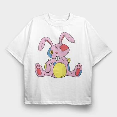 Rustic Rabbit Toy, Tricou Oversize Barbati (Unisex)