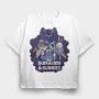 Dungeons And Rabbits, Tricou Oversize Barbati (Unisex)