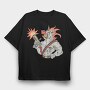 War Unicorn, Tricou Oversize Barbati (Unisex)