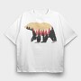 Bear Mountain, Tricou Oversize Barbati (Unisex)
