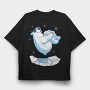 Polar Bear Bomb, Tricou Oversize Barbati (Unisex)