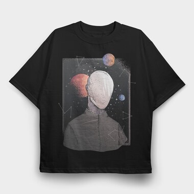 Galaxy Future, Tricou Oversize Barbati (Unisex)
