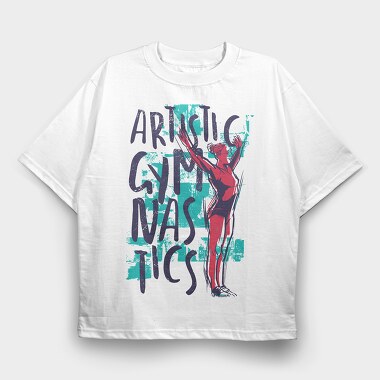 Artistic Gym, Tricou Oversize Barbati (Unisex)