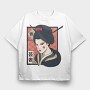 Geisha Traditional, Tricou Oversize Barbati (Unisex)