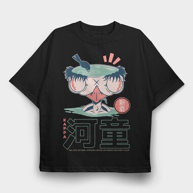 Kappa Yokai, Tricou Oversize Barbati (Unisex)