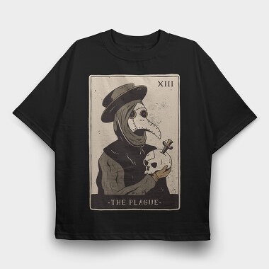 The Plague, Tricou Oversize Barbati (Unisex)