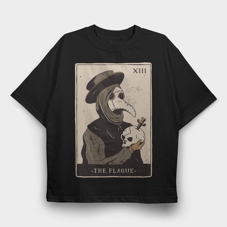 The Plague, Tricou Oversize Barbati (Unisex)