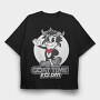 Cartoon Goat, Tricou Oversize Barbati (Unisex)