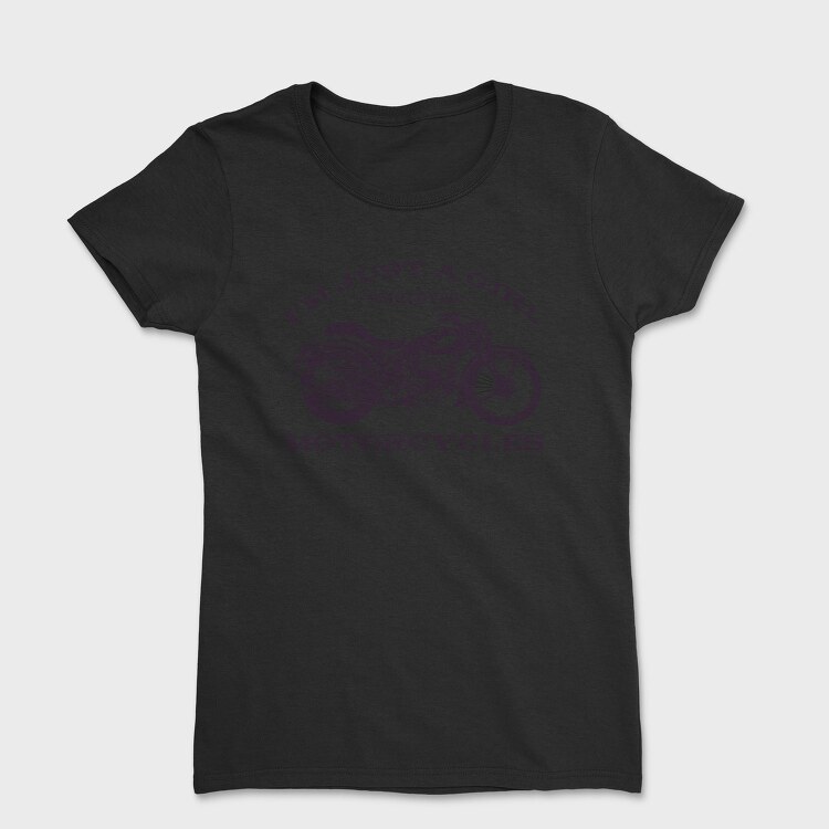 Biker Girl Love Motorcycles, Tricou Femei