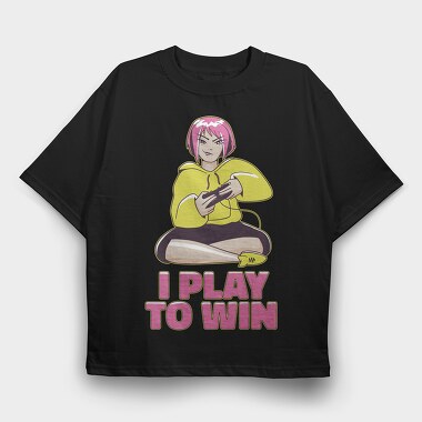 Anime Girl, Tricou Oversize Barbati (Unisex)