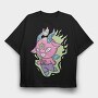 Cute Pastel Baphomet, Tricou Oversize Barbati (Unisex)
