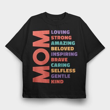 Mothers Day, Tricou Oversize Barbati (Unisex)