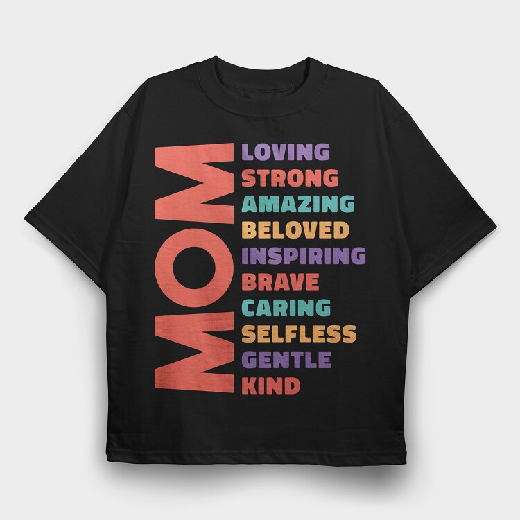 Mothers Day, Tricou Oversize Barbati (Unisex)
