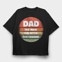 Dad, Tricou Oversize Barbati (Unisex)