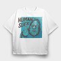 Human Suck, Tricou Oversize Barbati (Unisex)