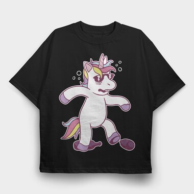 Unicorn Hangover, Tricou Oversize Barbati (Unisex)