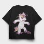 Unicorn Hangover, Tricou Oversize Barbati (Unisex)