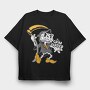 Grim Rapper, Tricou Oversize Barbati (Unisex)