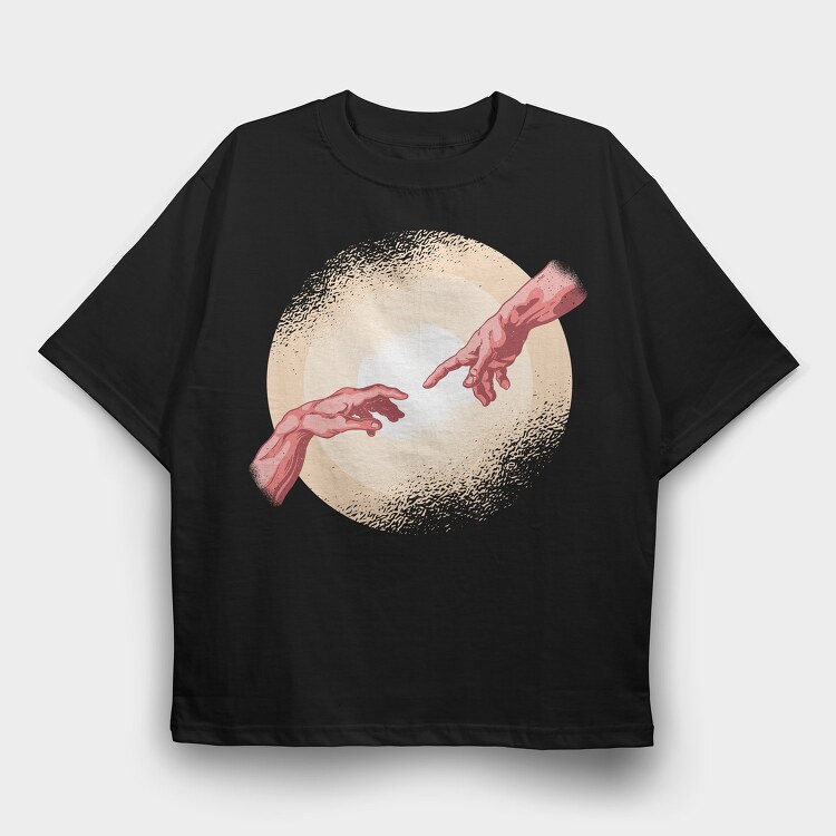 Creation Moment, Tricou Oversize Barbati (Unisex)