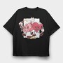 Drunk Heart And Brain, Tricou Oversize Barbati (Unisex)