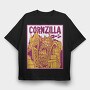 Corn Zilla, Tricou Oversize Barbati (Unisex)