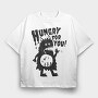 Hungry For You Monster, Tricou Oversize Barbati (Unisex)