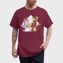 Unicorn Deer Christmas, Tricou Barbati (Unisex)