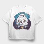 Panda Gamer, Tricou Oversize Barbati (Unisex)