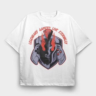 Gaming Shield, Tricou Oversize Barbati (Unisex)