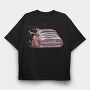 Car Drifting, Tricou Oversize Barbati (Unisex)