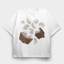 Books Spells, Tricou Oversize Barbati (Unisex)