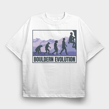 Bouldern, Tricou Oversize Barbati (Unisex)
