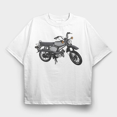Bike, Tricou Oversize Barbati (Unisex)