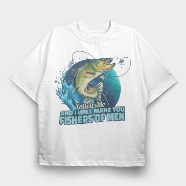 Fishers Of Men, Tricou Oversize Barbati (Unisex)