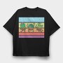 Dancing Plants, Tricou Oversize Barbati (Unisex)