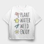 Enjoy Gardening, Tricou Oversize Barbati (Unisex)